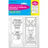 Barker Creek Color Me Celebrate Winter Bookmark Duets, 60/Set 2187